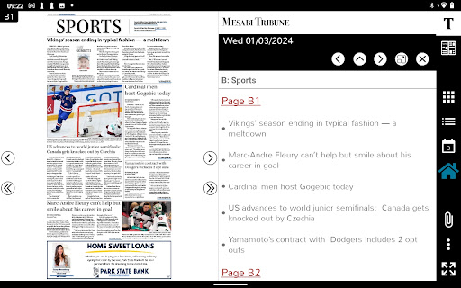 Mesabi Tribune screenshot 12