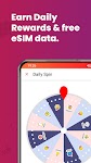 screenshot of DENT: eSIM Phone Internet