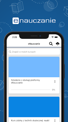Android application eNauczanie PG screenshort