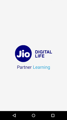 Android application Jio Partner Training screenshort