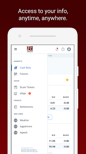 Android application Lesterville Feed & Grain, Inc. screenshort