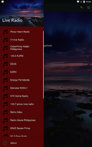 Philippines Radios Live Screen 2