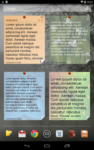 Android application Screen Notes Pro screenshort