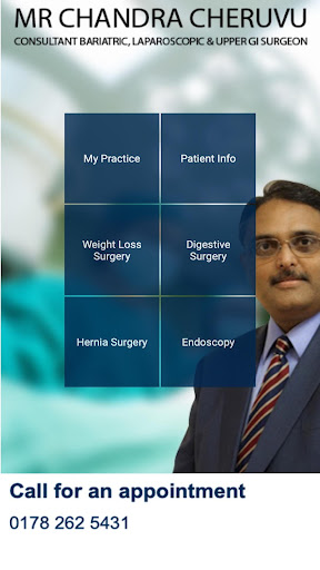 Android application Cheruvu Surgery screenshort