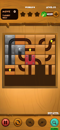 Android application Unblock Ball screenshort