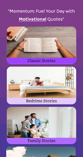 Android application Uplifting Journeys : stories screenshort