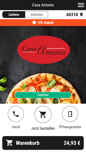 Android application Casa Antonio screenshort