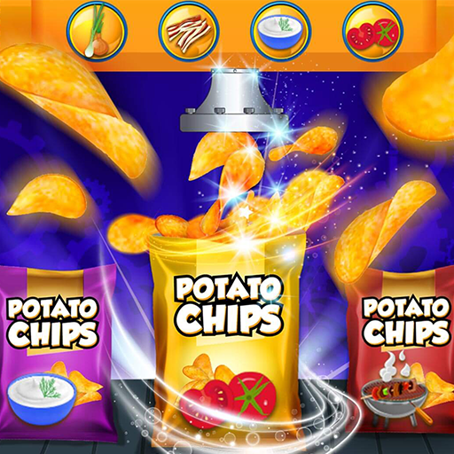 Potato Chips Factory Maker logo