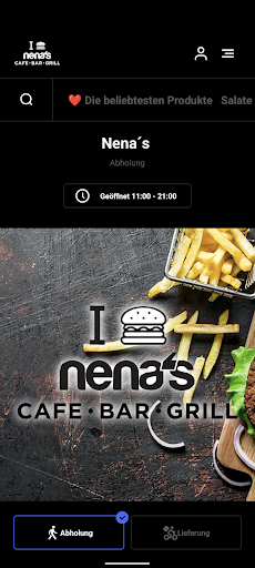 Android application Nena´s screenshort