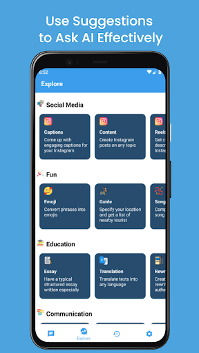 Chatly - AI Chat Bot Assistant Screen 2
