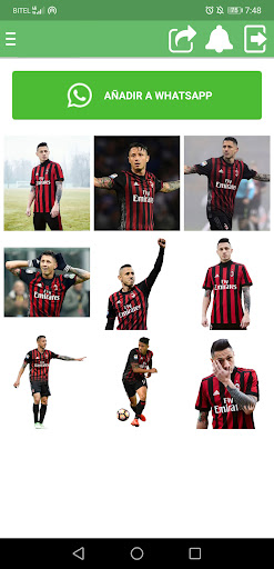 Stickers de Gianluca Lapadula Screen 2