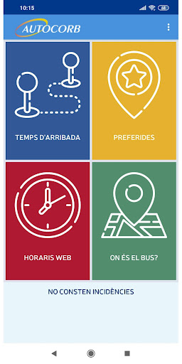 Android application Autocorb screenshort