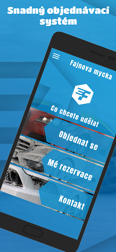 Android application Fajnova myčka screenshort
