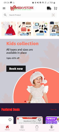 Meeky Store - Shopping Screen 2