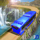 Hill Tourist Bus Driving icon