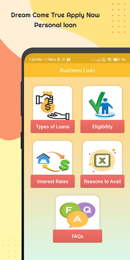 Business Loan Guide Screen 3