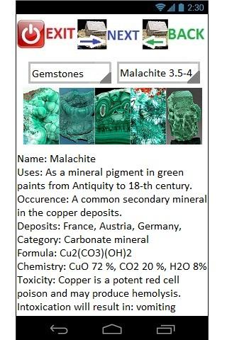 Decorative Minerals Screen 2