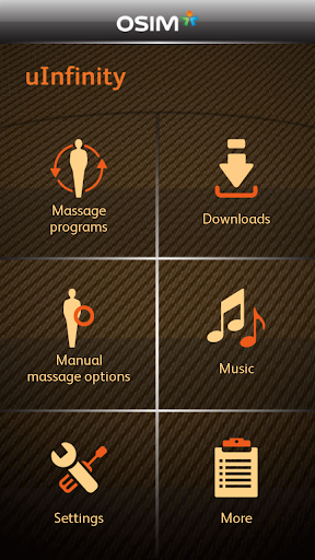 Screenshot of OSIM uInfinity