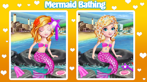 Android application Cute Mermaid Makeover screenshort