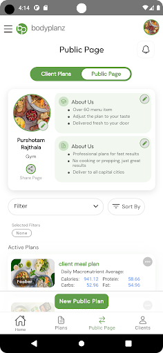 Bodyplanz Creator Screen 3