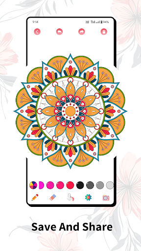 Draw and Color Mandala Art Maker