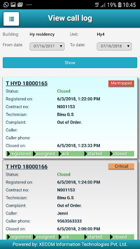 MyAceService Test App
