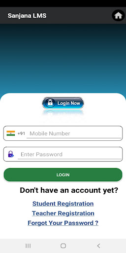 Android application Sanjana LMS screenshort