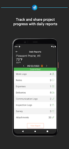 Android application JobPlanner Field Tools screenshort