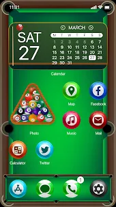 Wow Billiard Game - Icon Pack