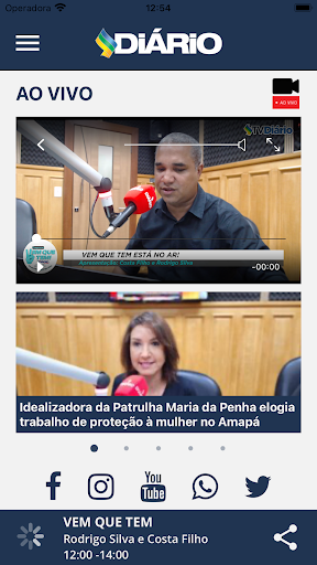 Android application Diário FM 90,9 screenshort