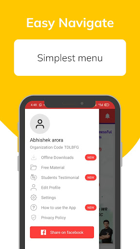Android application CRACK APSC AE JE screenshort