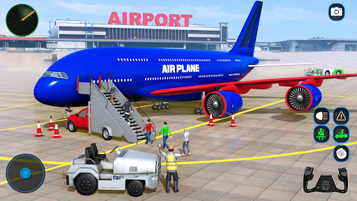 Android application Modern Real Flight Simulator screenshort