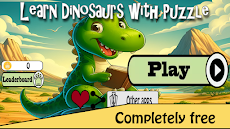 Learn Dinosaurs with Puzzleのおすすめ画像1