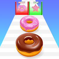Стек пончиков 3D: Беги, гонка