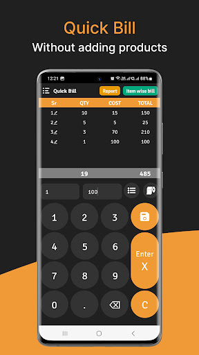 Asli Bill - Quick Billing App Screen 2