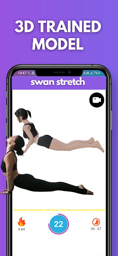 Wall Pilates workout at home screenshot