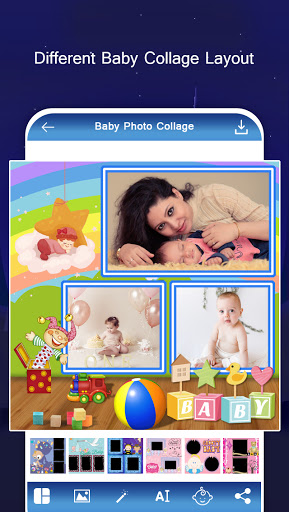 Baby Photo Collage Screen 2