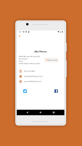 Alfa Fitness Screen 2