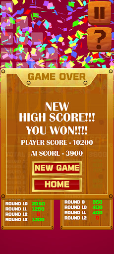 10000 Dice Game - for seniors