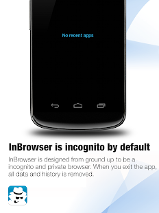 InBrowser - Incognito Browsing Varies with device APK screenshots 11