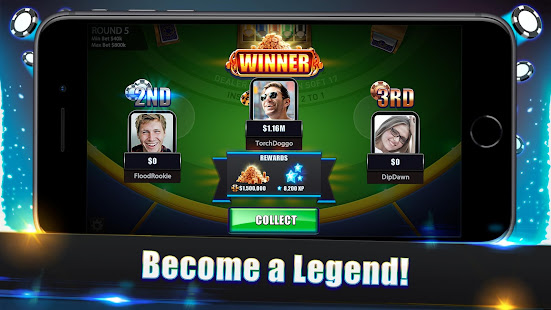 Blackjack Legends: 21 Online Multiplayer Casino 1.4.6 Screenshots 16