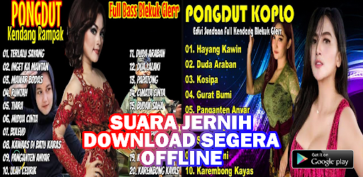 Android application Pongdut Terlalu Sayang Offline screenshort