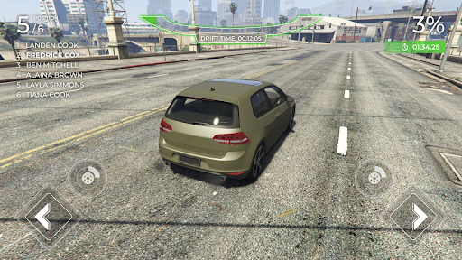 Android application Golf GTI Racing: Car Driver screenshort