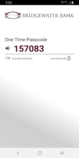 Bridgewater Authenticator Screen 2