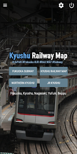 Kyushu Railway Map