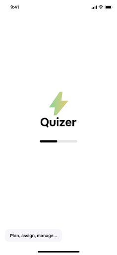 Android application Quiz app screenshort