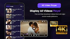HD VIDEO PLAYER : 4K Videoのおすすめ画像1