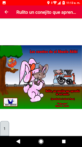 Rulito un conejito que aprendi Screen 3