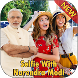 Selfie with Narendra Modi ji icon