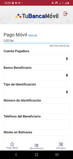 Tu Banca Móvil Screen 2
